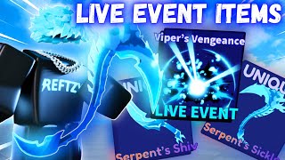 NEW Blade Ball LIVE EVENT ITEMS are INSANE [upl. by Danie]