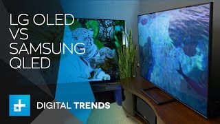 LG OLED vs Samsung QLED  TV Technology Shootout [upl. by Arahsit]