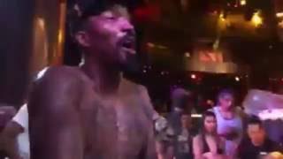 Cavs JR Smith Pours Champagne On Girl in Las Vegas Club During Championship Celebration [upl. by Moises]