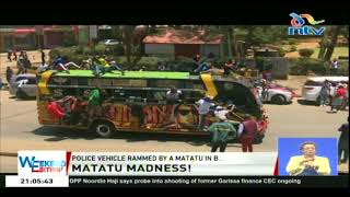 Brazen matatu operators cause chaos in Nairobi CBD [upl. by Dorelle97]