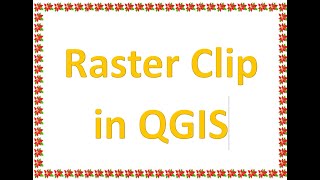 Lecture 28  RASTER Data Clip using QGIS 25 04 2024 23 37 22 REC [upl. by Pufahl]