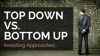 What is Top down and Bottom up approach while investing Animated  Fundamental Analysis [upl. by Nahej24]