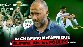 🇩🇿 Comment l’ALGERIE est passée de CHAMPION D’AFRIQUE à éliminée dès les poules de la CAN [upl. by Araed]