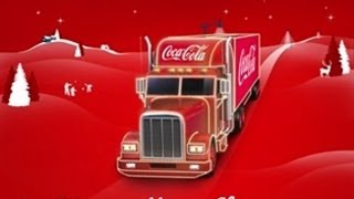 CocaCola Truck  Merry Christmas  Happy XMas 2022 [upl. by Brunelle9]