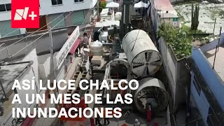 Habitantes de Chalco cumplen un mes viviendo bajo aguas negras  Despierta [upl. by Lawry]