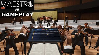 Maestro VR  Gameplay  Symphony No 5  Ludwig van Beethoven [upl. by Asi]