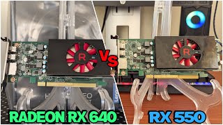 ¡Llevando la Radeon RX 640 4gb al máximo ¿Mejor que una RX 550 4gb Low Profile 😬 [upl. by Naenej]