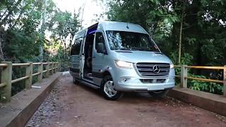 Mercedes Benz Sprinter 416  Transformação 10 1 [upl. by Anilram]