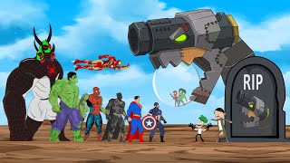 HULK amp SPIDERMAN vs TANKS Returning from the Dead SECRET  FUNNY  SUPER HEROES MOVIE ANIMATION [upl. by Giwdul80]