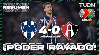 HIGHLIGHTS  Monterrey 40 Atlas  Liga Mx AP2024  J15  TUDN [upl. by Hserus]