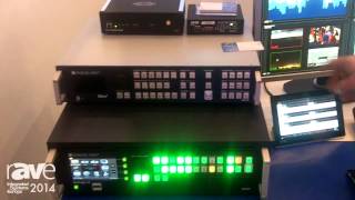 ISE 2014 Analog Way Presents New Drivers for Controlling Midra and LiveCore Switchers [upl. by Nicolai944]