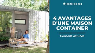 4 avantages dune maison container 🏠🤩 [upl. by Ellery27]