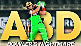 Why AB De Villiers is Bowlers Nightmare 🥵 Watch this ❤️ ABD Attitude Status ▶️ Mr360 [upl. by Idnis]