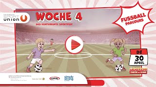 Woche 4 Dienstag  Fußball Parcours  UGOTCHI  Punkten mit Klasse 2024 [upl. by Lupe]