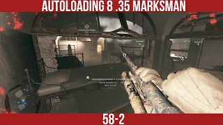 Battlefield 1 Autoloading Model 8 35 Marksman 58 2 UNCUT [upl. by Attelocin53]