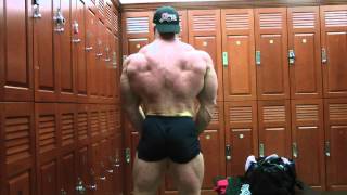 Constantinos Demetriou 4 weeks out from NY Pro 2013 [upl. by Lleroj148]