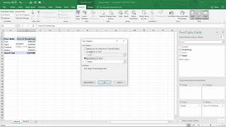 Sortering af data i pivot tabel i Excel 13 [upl. by Liuqa]