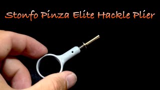 Stonfo Pinza Elite Hackle Plier Fly Tying Tool [upl. by Aihset22]