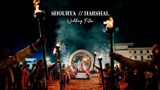 Shourya amp Harshal  Wedding Film  4K Cinematic  Kota  Mukundra sarovar premiere [upl. by Nivets638]