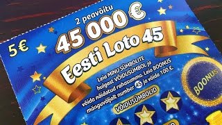 Eesti Loto 45 [upl. by Fachanan]