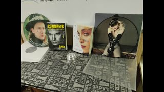 VT Audio Vintage  Rifas  Picture disc Madonna U2 livros e Record clamp [upl. by Assel]