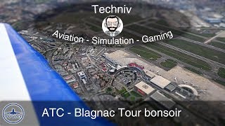 IVAO ATC LIVE STREAM  Blagnac Tour bonsoir [upl. by Zubkoff877]