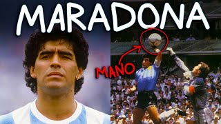 La LEYENDA de MARADONA Dios y villano FÚTBOL y el gol del siglo  Tecito de Calzón Ep 30 [upl. by Rowe]