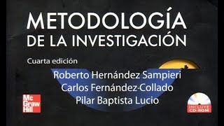 Metodología de Investigación según Sampieri [upl. by Parent]