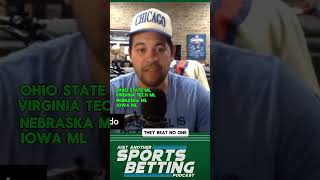 COLLEGE FOOTBALL WEEK 10 ML PARLAY shorts parlay collegefootball [upl. by Sonnie765]