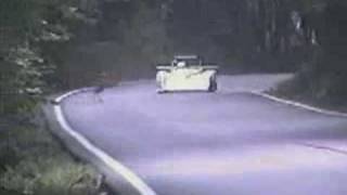 Race car hits a deer slowmotion [upl. by Chasse]