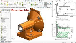 Solidworks Advanced tutorial Exercise 144 [upl. by Amabel]