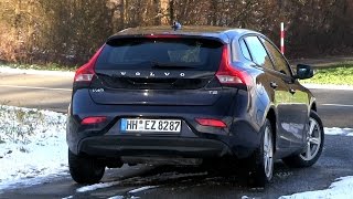 2016 Volvo V40 T2 122 HP Test Drive [upl. by Annoif152]