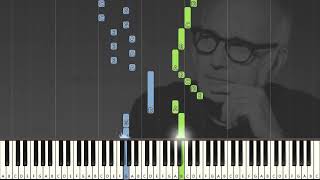 Divenire  Ludovico Einaudi  Piano Tutorial  Synthesia  How to play  Easy Piano [upl. by Brelje244]