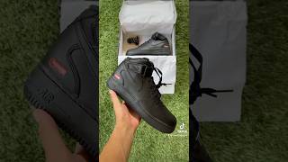 Nike Air Force 1 Mid Supreme Black ♟️ Dm for size nike supreme airforce [upl. by Calia]