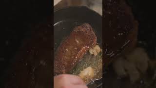 Nothing beats a New York stip steak au poivresteaklover chef foryou [upl. by Rockwood]