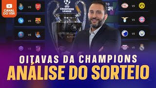 OITAVAS DA CHAMPIONS PSG SERÁ FAVORITO [upl. by Searby]