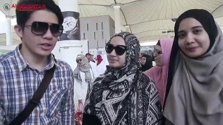 Umroh bersama Laudya chintya Bella Zaskia Sungkar dan Irwansyah [upl. by Llener]