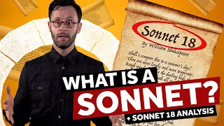 What is a Sonnet 📜  PLUS analysis of Sonnet 18  That is The Question  Shakespeares Globe [upl. by Viridissa]