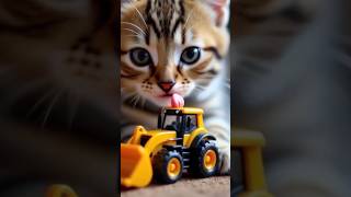 JCB Small cat excavator candy excavator automobile jcb toysfarm construction backhoe candy [upl. by Tihom]