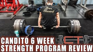 Jonnie Canditos 6Week Strength Program Is Legit Detailed Review [upl. by Auhel]