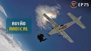 A Descida de um Avião Mais Radical que um Salto de Paraquedas  Paraquedismo Boituva [upl. by Leribag]