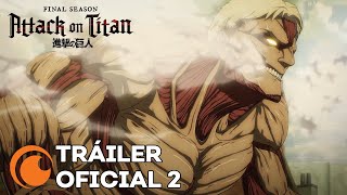 Attack on Titan Temporada Final Parte 2  TRAÍLER OFICIAL 2 sub español [upl. by Bounds]