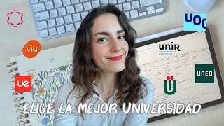 🌟 tips para elegir la mejor universidad online [upl. by Lenej]