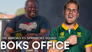 Which Overseas South African Rugby players would make it into the Springboks  Boks Office [upl. by Odiug]