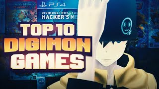 Top 10 BEST Digimon Games [upl. by Alahc]