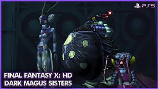 Final Fantasy X HD Remaster  HOW TO BEAT Dark Magus Sisters  PS5 [upl. by Rovit845]