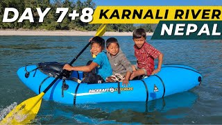 Packraftexpedition Karnali Tag 78  Mit Delfinen über die Ziellinie 🐬🏁 [upl. by Garlan]