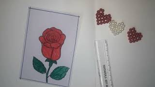 DIY rose day card valentinesday creative trending DIY RiddhisCreations [upl. by Walling]