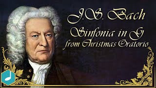 JS Bach  Sinfonia in G from Christmas Oratorio [upl. by Verla408]