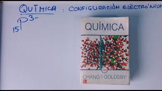 QuimicaConfiguracion electronica [upl. by Ennovyahs78]